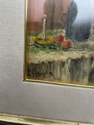 PRECIOSO BODEGON PINTADO AL OLEO