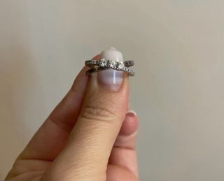 Anello Trilogy Oro 18k Diamanti