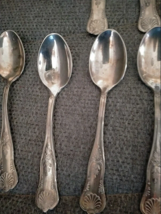 Posate d'argento antiche