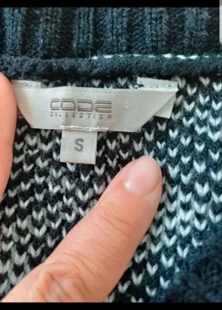 Camisola Morcego Cinza e Branco Tamanho S