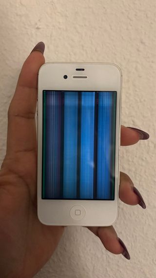 iPhone 4S Bianco (schermo rotto)