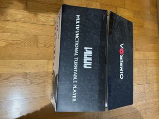 Tocadiscos Vosterio Piano B-629-7 Negro