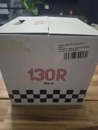 Casco Jet 130R Kaizu Negro – NUEVO a estrenar