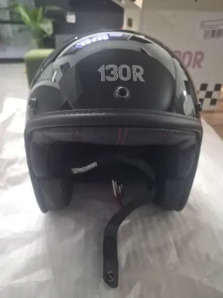 Casco Jet 130R Kaizu Negro – NUEVO a estrenar