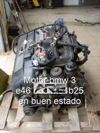 Motor bmw 3 e46 e39 m54b25 en buen estado.