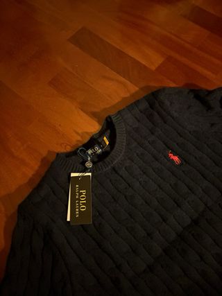 Maglioncino Polo Ralph Lauren Blu Taglia M