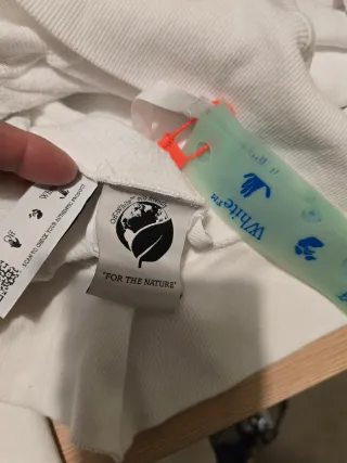 Sudadera Off White Blanca con Capucha