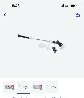 Cepillo Eléctrico Limpieza Baño Cocina