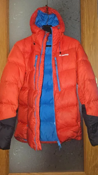 Chaqueta de plumas de pato naranja Talla S 165/185