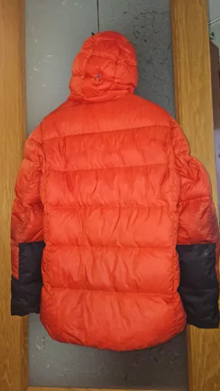 Chaqueta de plumas de pato naranja Talla S 165/185