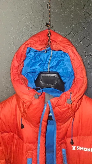 Chaqueta de plumas de pato naranja Talla S 165/185