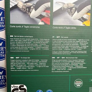 Set Tijeras Cortachapas Parkside