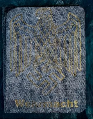 Documento original Wehrmacht II Guerra Mundial