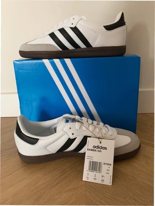 Adidas Samba OG Cloud White Core Black Talla 39100