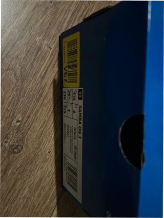 Adidas Samba OG Cloud White Core Black 36