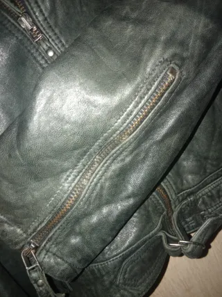 Cazadora Piel Massimo Dutti Talla M