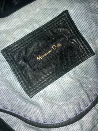 Cazadora Piel Massimo Dutti Talla M