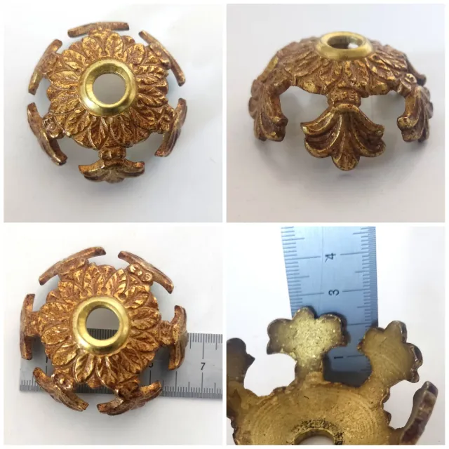 ADORNOS EMBELLECEDORES DE BRONCE PARA LÁMPARAS