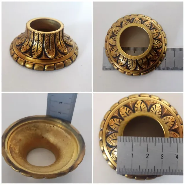 ADORNOS EMBELLECEDORES DE BRONCE PARA LÁMPARAS