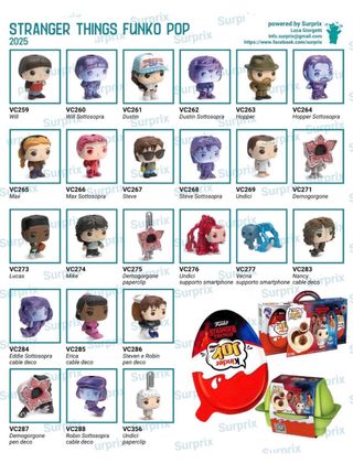 Figura Funko Will Byers Stranger Things Kinder Joy