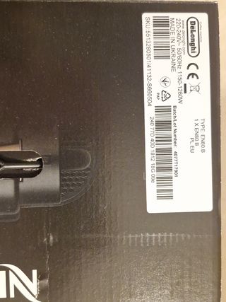 Cafetera Nespresso Inissia Negra