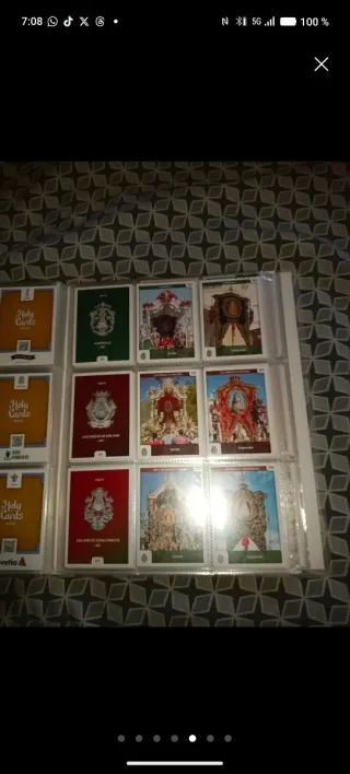 Álbum Holy Cards Rocío 2025