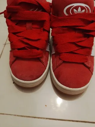 Zapatillas Adidas Campus Rojas Talla 36