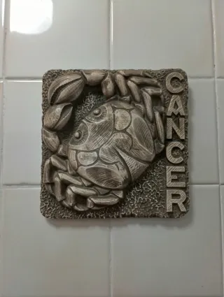 Piedra Decorativa Horóscopo Cáncer