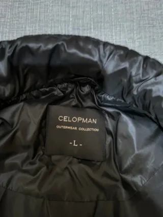 Chaleco Celopman Negro Talla L