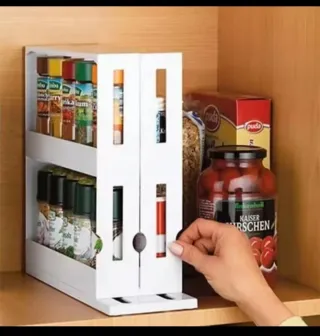 Estantería giratoria para especias