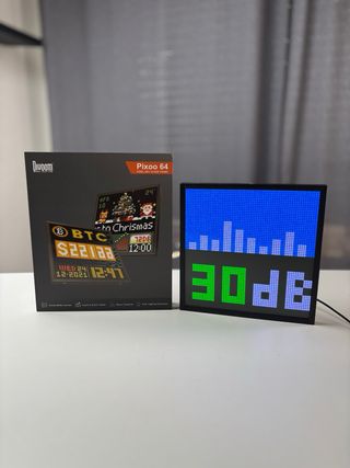 Panel LED Pixel Art Divoom Pixoo 64