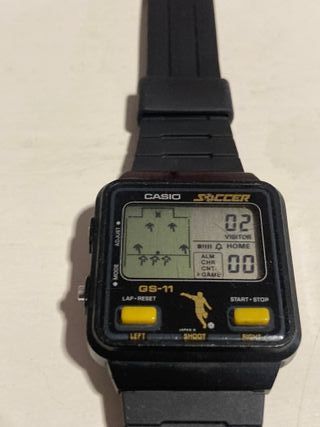 Reloj Casio GS-11 Soccer Game Watch