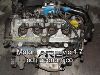 Motor honda civic 1.7 cdti económico.