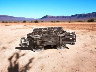 Ciondolo Carro Antico Argento