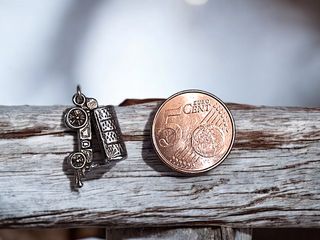 Ciondolo Carro Antico Argento