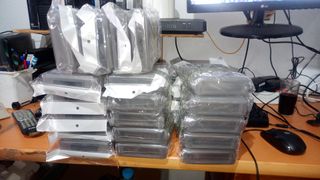 Lote 10 Cajas Protectoras Discos Duros 3.5