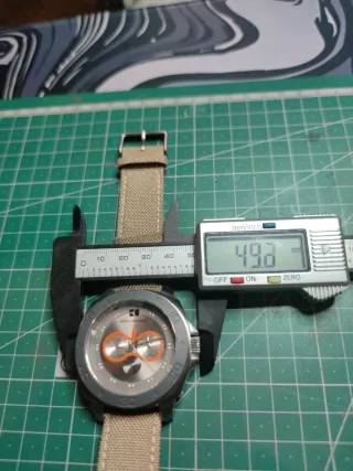 Reloj Hugo Boss Hombre Gris Naranja