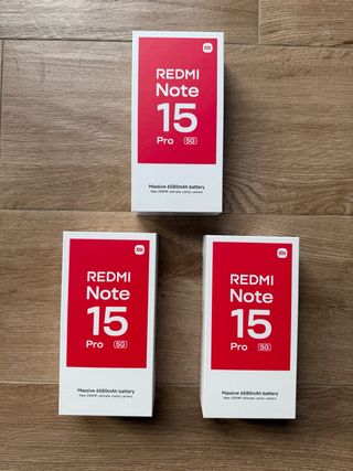 Xiaomi Redmi Note 15 Pro 5G a estrenar