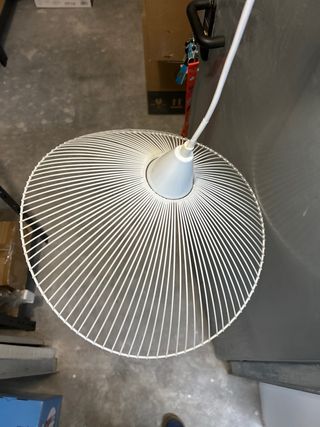 Lampara de techo metal