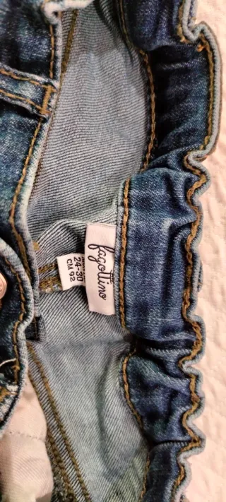 Jeans bimbo blu