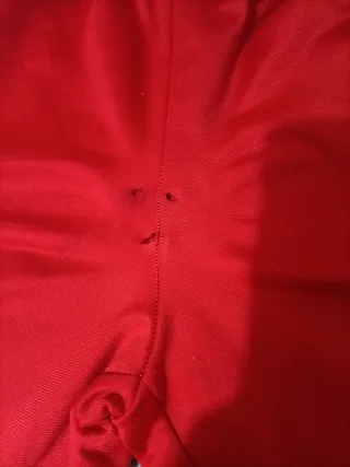 Pantalón chándal Adidas Rojo Talla 11/12