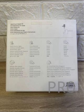 World Travel Adapter Kit Apple