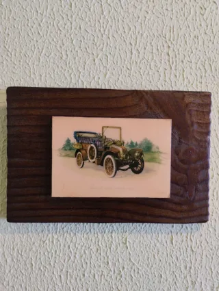 Cuadro Coche Antiguo Rolls-Royce Phantom 1908