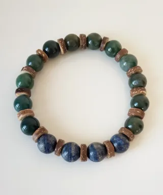 Bracciale Lapislazzuli e Agata