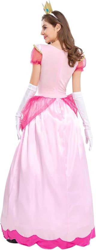 IDOPIP Vestido para mujer de Super Mario Princess