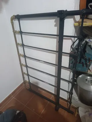 Cabecero  cama hierro vintage matrimonio