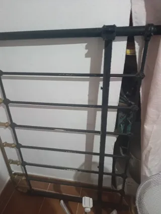 Cabecero  cama hierro vintage matrimonio