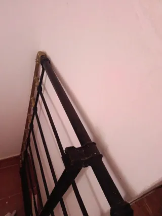 Cabecero  cama hierro vintage matrimonio