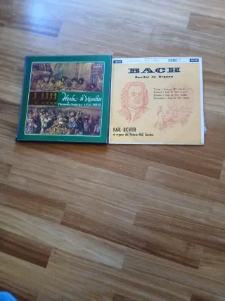 Lote 2 Vinilos Clásicos: Haydn y Bach