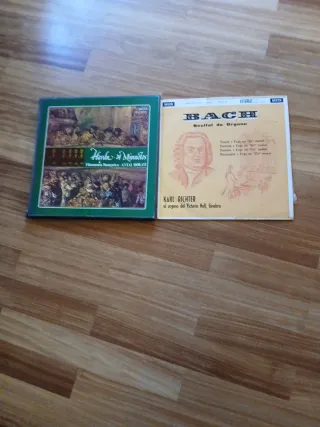 Lote 2 Vinilos Clásicos: Haydn y Bach